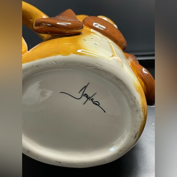 Douglas By Russ Berrie Dog Coffee Mug & 2 Jars Trinket Sugar Tea Anthropomorphic - Picture 7 of 11